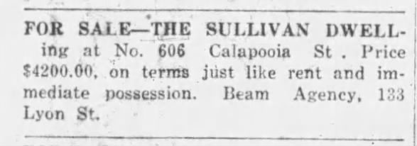 606 Calapooia - for sale as Sullivan dwelling
